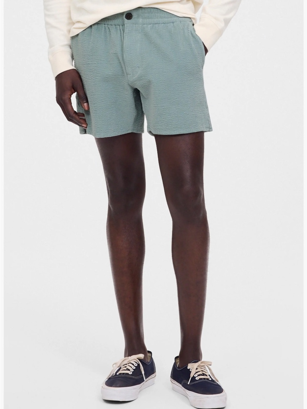 Madewell EveryWear Short in Seersucker Corduroy - Picture 13 of 15